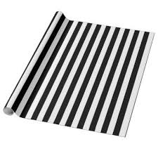 Black And White Striped Wrapping Paper Classic Black And White Vertical Stripes Wrapping Paper Zazzle Com Vertical Stripes Classic Black Stripes