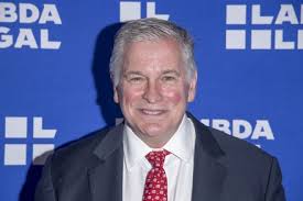 Richard Saenz Alfonso Diaz Attend Lambda Editorial Stock Photo