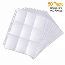 Custom sleeves are available to the public, so be sure to check them out on our website. 900 Pockets Baseball Card Sleeves Ably Double Side 9 Pocket Trading Card Binder Sleeves Page Protectors Sheet For Skylanders Pokemon Top Trumps For 3 Ring Binder 50 Pages Walmart Com Walmart Com
