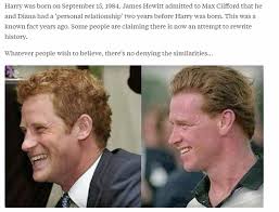 Prince harry and meghan markle received well wishes from her estranged father after the birth of duchess meghan and prince harry have been estranged from thomas, 74, since he missed their. Is Prince Harry James Hewitt S Son This Thread Puts The Record Straight