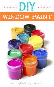 Diy Window Paint Window Painting Diy Window Christmas Window Painting