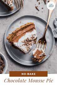 No Bake Chocolate Mousse Pie Well Seasoned Studio Recipe Easy Pie Recipes Chocolate Mousse Pie Mousse Recipes