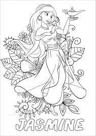 For kids & adults you can print aladdin or color online. Aladdin Coloring Page Jasmine For Adults Coloringbay