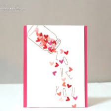 Make sure to lay the wrapping paper down carefully onto the sprayed cardstock, then flatten down with your finger or a bone folder so that you do not get creases or air bubbles in the wrapping paper. Give Out Some Handmade Love With These 21 Diy Valentine S Day Cards