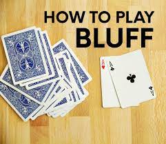 How To Play Bluff Fun Card Games Card Games For Kids Family Card Games