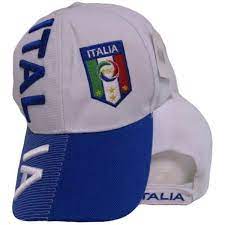Italy Italian Italia Country Letter Flag Blue White Hat Cap 3d Embroidered Ruf Cp18nqzqec2 In 2021 Blue And White Cap White Hat
