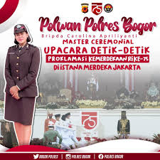 Your email address will not be published. Bripda Carolina Polwan Polres Bogor Polda Jabar Di Percaya Sebagai Mc Upacara Hut Ri Ke 75 Di Istana Negara Responden News