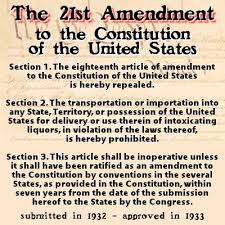 Today In History April 7 1933 Utah Became The 38th State To Ratify The 21st Amendment To The U S Constitution Government Politics Constitutional Amendments