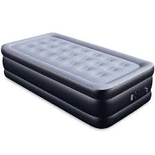 Ayclif Upgraded Air Mattress Twin Size Blow Up Raised Airbed Cup Hole Inflatable Mattress With Built In Electric Pump Easy Air Mattress Mattress Twin Mattress