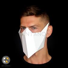 как сделать маску скорпиона из мортал комбат из бумаги Pin Na Doske Maski Obychnye