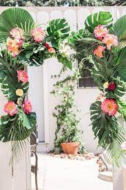 Tropical Birthday Party Kara S Party Ideas Tropical Birthday Party Summer Party Decorations Tropical Party