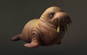 Walrus Printable Toy 3d Print Model Walrus Printable Toys 3d Printing