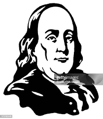 26 Ben Franklin Head High Res Illustrations