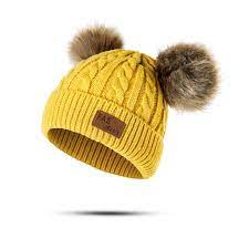 Must purchase qualifying suit separate jacket, pant, dress shirt, and tie or dress shirt and tie set to get the lower per. Double Pom Pom Cable Knit Beanie Kids Beanies Kids Winter Hats Knitted Hats Kids