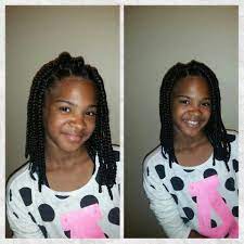 Kids Jumbo Box Braid Shoulder Length Kids Hairstyles Kids Box Braids Box Braids Styling