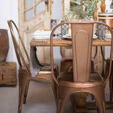 Copper Or Brass Industrial Dining Chair Home Decor Industrial Dining Chairs Dining Chairs