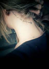 30 Classy First Tattoo Ideas For Women Over 40 Neck Tattoos Women Side Neck Tattoo Girl Tattoos