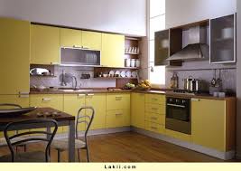 مطابخ حديثة ناعمة جميلة وملونة Kitchen Design Small Kitchen Plans Kitchen Cabinet Interior