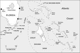 The political map of florida covers an area of 65,755 square miles which makes it the 22nd largest state in the country. Map Showing The Florida Keys And Bahamas Area Islands In Bold Type Are Download Scientific Diagram