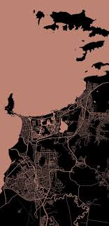 Area Metropolitana De Barcelona Anzoategui Venezuela Art Wallpaper Poster