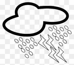 They mark the boundary where two opposite air masses meet. Icon Cloud Outline Symbol Lightning Weather Rain Storm Coloring Pages Free Transparent Png Clipart Images Download
