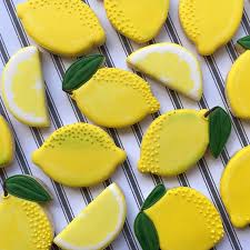 When Life Gives You Lemons Make Lemonade Lemon Sugar Cookies Shaped Like Lemons Decorated Wi Lemon Birthday Cakes Lemon Sugar Cookies Fruit Sugar Cookies