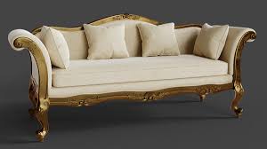 Classic leather easton leather sofa 111513. 3d Model Baroque Classic Sofa Turbosquid 1585668
