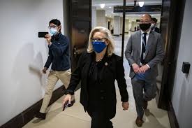 House republicans had faced bipartisan pressure to punish greene, including from mcconnell. Liz Cheney To Stay In Leadership Position After Bitter Gop Debate Bloomberg