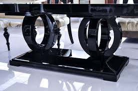 A black table setting | vipp. Modern Dining Table Black Dining Table Camila