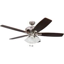 Over the years, manufacturers have found new ways of making fans even better and serve a. 52 Honeywell Birnham Brushed Nickel Ceiling Fan With 4 Light Walmart Com Walmart Com