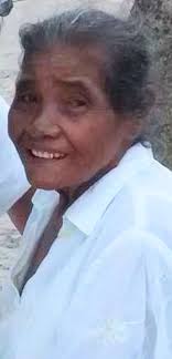 Obituario MS. Carolina Lewis Wilson, descansa en la paz del señor. Ms.  Carolina tenía 85 años edad, nacida en el territorio indígena Rama de Punta  Gorda. Su mamá era Rama y su