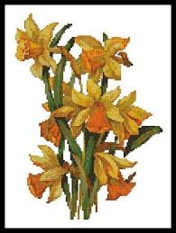 Find patterns for kids, adults, and home. Daffodils By Artecy Cross Stitch