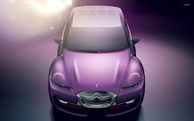Pink Citroen Revolte Top View Wallpaper Car Wallpapers 54020