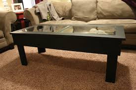 Brilliant high quality coffee tables with glass top display drawer within total fab glass top display case coffee tables view photo 27 of 40. Handmade Coffee Table By Click S Custom Woodwork Custommade Com