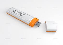 Pen Drive Mockup Design Pen Drive Free Pen Mockup