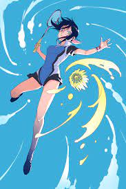 Ayano Hanesaki Hanebado Hanebado Badminton Animegirl Anime Plusultra Ilustrasi Komik Gambar Anime Ilustrasi
