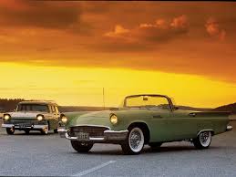 Image result for Doeskin Tan 1957 Thunderbird