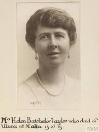 NURSE MRS HELEN BATCHELOR TAYLOR