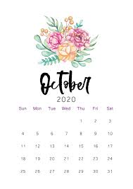 2020 Printable Calendar Kartu Kertas Bidang Warna Kartu