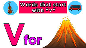 Since there are 9 letters, there are 9! Words That Start With V For Kids