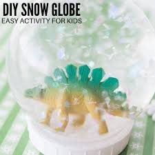 How To Make A Snow Globe Little Bins For Little Hands