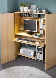 Or computer desks that also double as a kitchen table. Computer Armoire A Useful Furniture Piece For A Small Home Office
