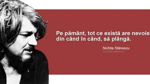 Pentru a posta textul dorit tasteaza afla mai mult. Uneori ToatÄƒ Natura Plange Citat De Nichita StÄƒnescu