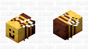 If a bee nest is broken with a tool not enchanted with silk touch, it drops nothing and any bees inside emerge angry at the player. Bee Happy Minecraft Mob Skin