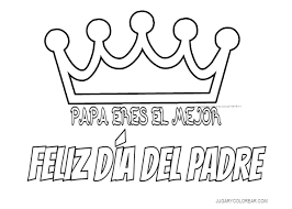 Usa nuestra pizarra para colorearlos online o imprimelos y pintalos como tu quieras. Dibujos Para Colorear Dia Del Padre Jugar Y Colorear