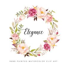 Bellissimi fiori cornici sono più popolari qui per le immagini romantiche. Watercolor Floral Wreath Elegance Small Set Individual Png Etsy Sfondi Floreali Inviti Di Nozze Partecipazioni Nozze