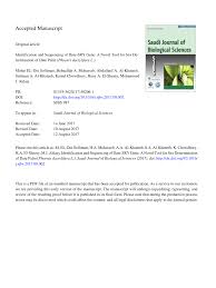 The site owner hides the web page description. Pdf Identification And Sequencing Of Date Sry Gene A Novel Tool For Sex Determination Of Date Palm Phoenix Dactylifera L