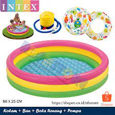Oleh karenanya, desain wahana ini juga perlu dipertimbangkan untuk fungsi tersebut. Intex Kolam Renang Anak Bestway Kolam Mandi Bola Set Ban Bola 86cm X 25cm Shopee Indonesia