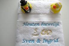 Huwelijksverjaardag Cadeau Originele Trouwdag Kado Borduur Kado