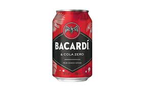 How to serve a bacardi & cola the world's greatest pairingslike many of the world's greatest pairings, a rum & cola is best if made with the original. Spirituosen Mix Getranke Ready To Drink Silber Bacardi Cola Zero Bacardi Lebensmittel Praxis
